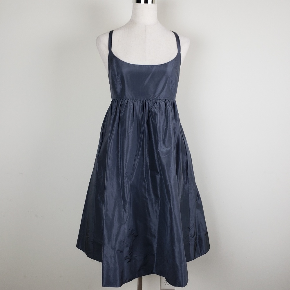 J Crew Silk Taffeta Ballerina Dress Size 6